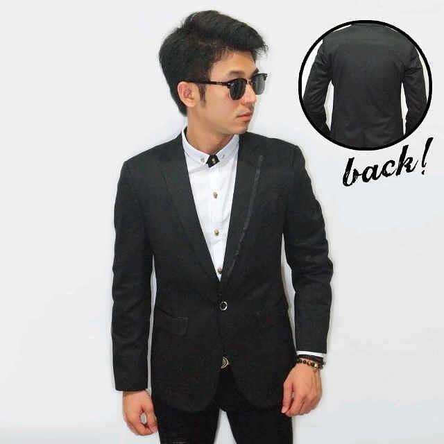 Mens Blazer one side shiny list | 200 ribu | RibuSize : S Kecil ,S , M , L , XL minat ? Sms 081222732487 pin 525f296c