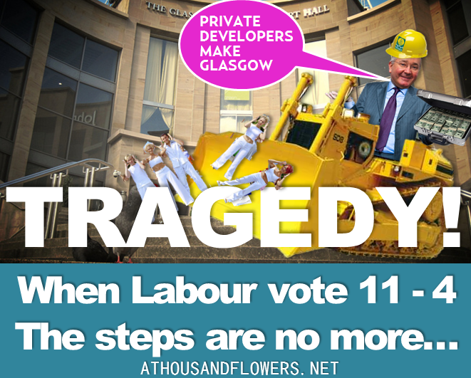 unsavourycabal's tweet photo. TRAGEDY as @GlasgowCC bulldoze through local democracy #savethesteps #peoplemakeglasgow? #glasgowsteps http://t.co/seYlHrsbFp