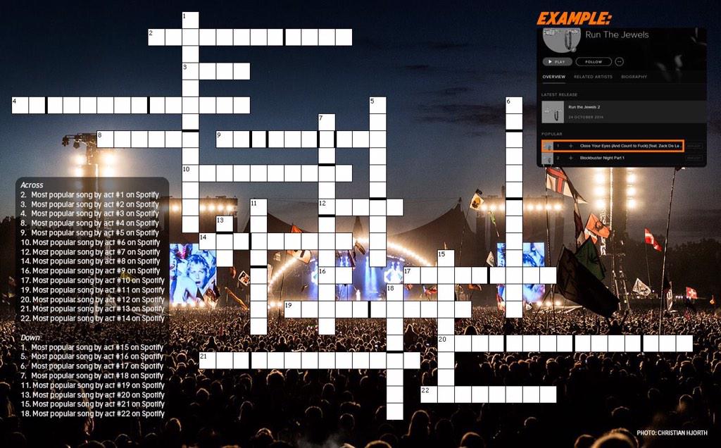 Awesome SoMe-move by Roskilde Festival