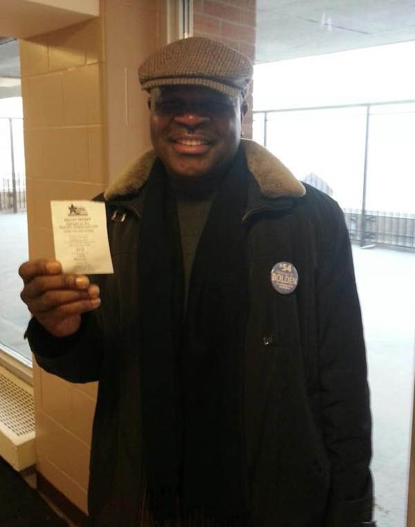 ElectBolden's tweet photo. Vote TODAY! Together, we can make a difference in the 4th ward! Punch 54! @Aldertrack @Vote4Mayor2015 http://t.co/YZcysnkjwY