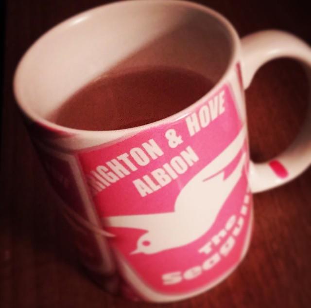 BHAFCSS's tweet photo. Quick cup of tea before the Leeds game tonight.......JK!  #AsIf #BeerAfterBeer http://t.co/bhmWjjRnr1