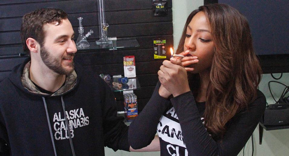 politico's tweet image. Alaska becomes 1st red state to legalize recreational pot. politi.co/1ErAIzx | AP photo