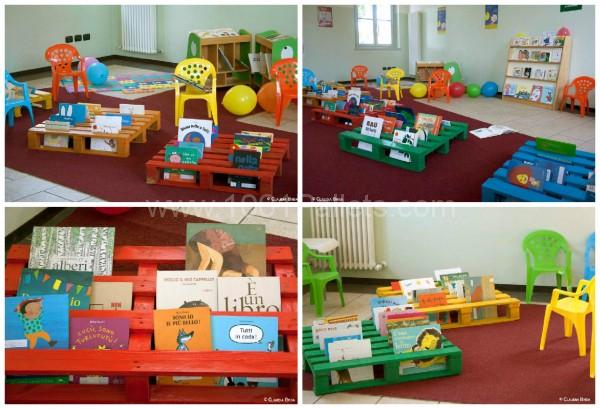 Books Pallet Rack : bit.ly/XscfS9 - #PalletBookshelf #PalletRack #RecycledPallet