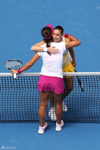 Happy birthday Pennetta    In fact, she\s really one day older than Li Na    