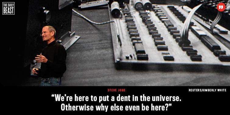 \" Happy birthday, Steve Jobs.  