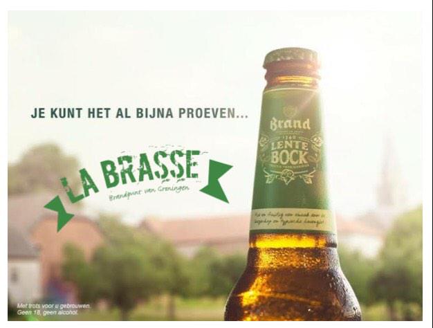 LaBrasseGron's tweet image. Binnenkort kunt u er van genieten! De eerste slok @Brand_Bier #Lentebock wordt verwacht rond 15 maart. #eersteslok