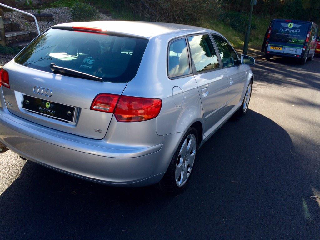PlatDetailSW's tweet image. A few after shots of an Audi A3.