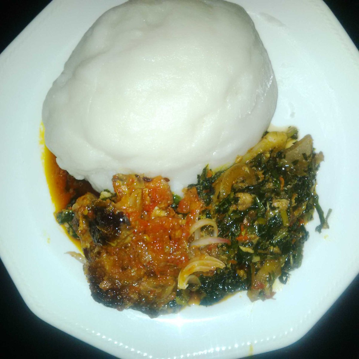 #Iyan and efo riro# You really need to have a taste of This.....!!!