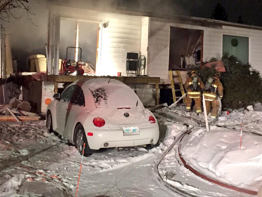 Christeen Shire on Twitter "House explosion tonight on Cooper Crescent. Regina_Fire says 3