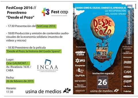 udemedios's tweet photo. #Cine: Este jueves 26, no te pierdas la presentación de "Desde el Pozo" en el #Gamount!! http://t.co/UwwOUcJGpW http://t.co/ZLrxgfXBx2