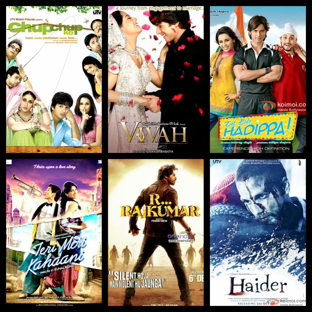 My fav movies of shahid Kapoor .. 
Happy birthday shahid Kapoor      
