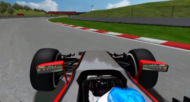 Un usuario de #youtube recrea virtualmente el accidente de <a href="/alo_oficial/">Fernando Alonso</a> bit.ly/1zDC6to [VÍDEO ►]