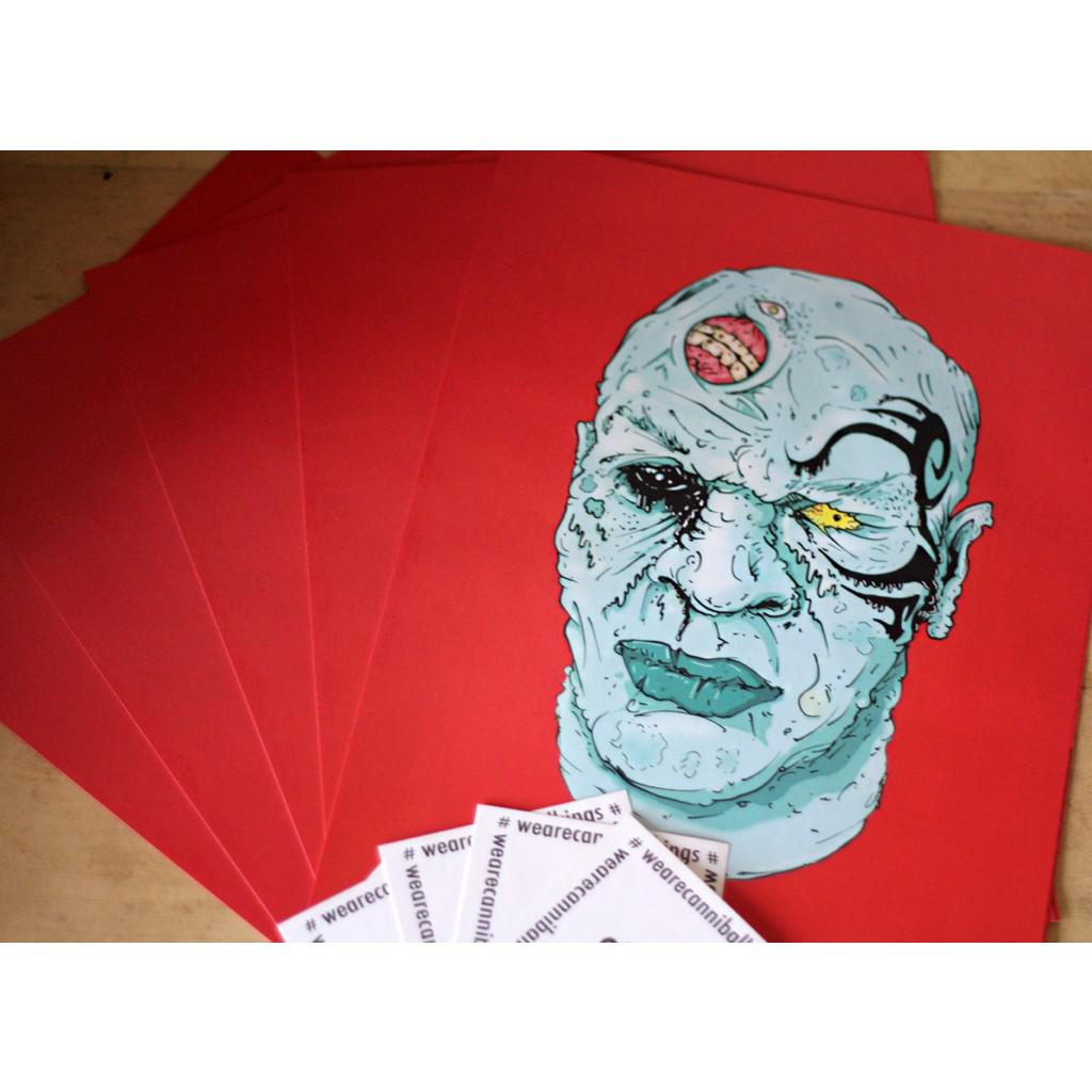 Still a few Toxic Mike Tyson prints kicking around you can order them off the website or msg us #yegsa #yegarts