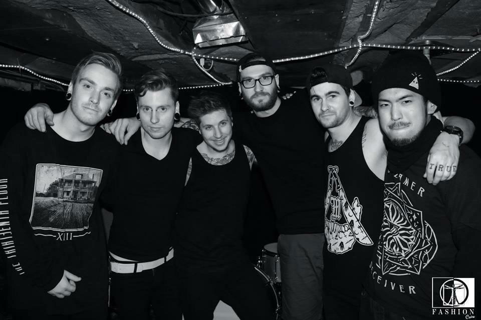 Great picture of all of us we were given with a fan from Japan who caught our set before heading home last tour!!