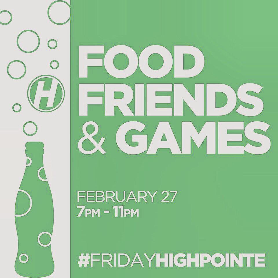 HighPointeTPC's tweet photo. Hey high schoolers! You're not going to want to miss out on #FridayHighPointe it's going to be a blast! http://t.co/LhNG02bUMW