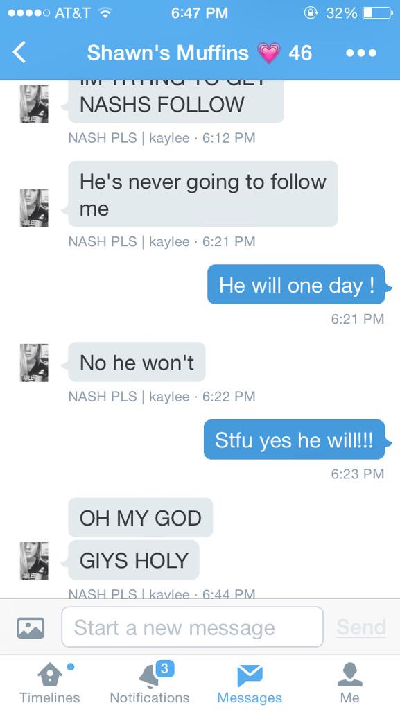SlayedByShawn's tweet photo. Haha never give up ... http://t.co/FZZLE83REh