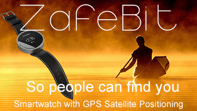 ZafeBit's tweet image. ZafeBit uses GPS &amp;amp; WIFI to locate you in case of emergency. #smartwatch #gps #wearables bit.ly/1AvVQF2