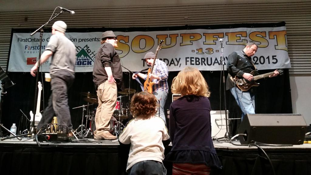 NicoleLongstaff's tweet photo. #soupfest13 #HamOnt great soup &amp; entertainment! Sophia is loving the bands:) @SOUPFESTinHamON http://t.co/92zBOFRF80