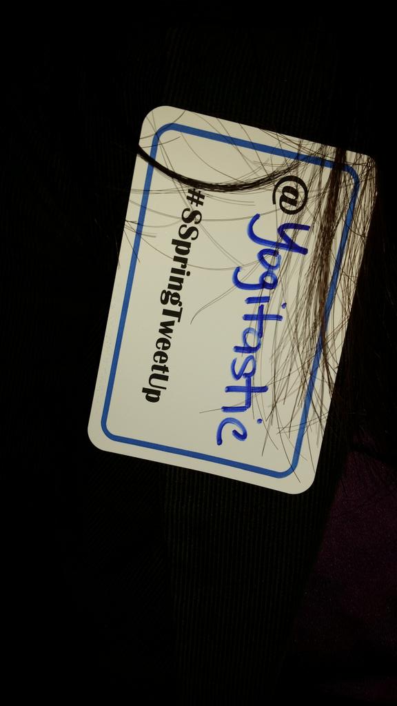 AcupunctureJoy's tweet photo. Sideways makes it slightly less "corporate". #SSpringTweetup http://t.co/L0nNuz4U0i