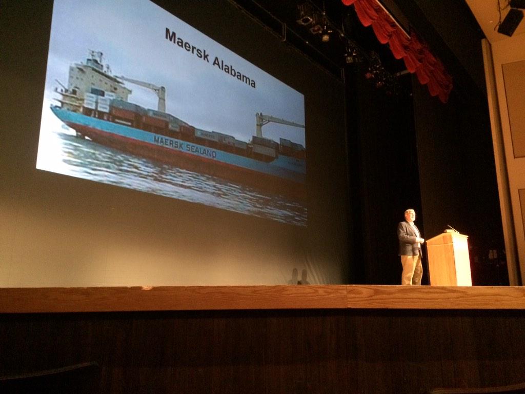 FUSA47's tweet image. #CaptainPhillips talks about his story on the Maersk Alabama tonight at the Quick Center!