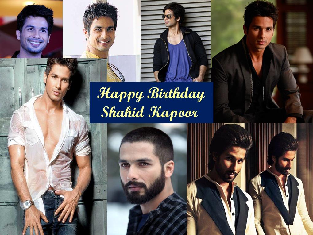 Here is wishing super talented a very Happy Birthday! 
Happy Birthday Shahid Kapoor 