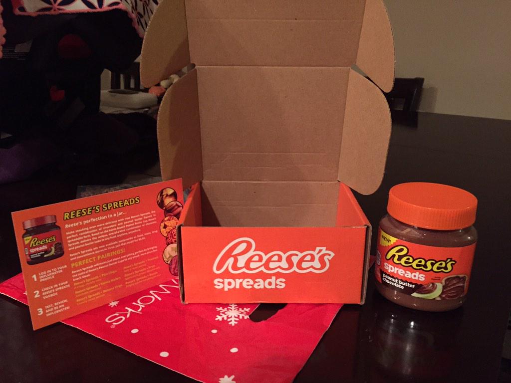 jrus20's tweet photo. Love my #ReesesSpread from @Influenster some of the best spread ever. #contest http://t.co/UI68CYWyEJ