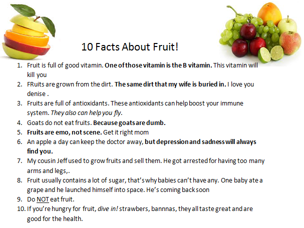dubstep4dads's tweet photo. thinking about dieting this year? please read my ten facts about fruit before you do! http://t.co/VCAJKU6D5i