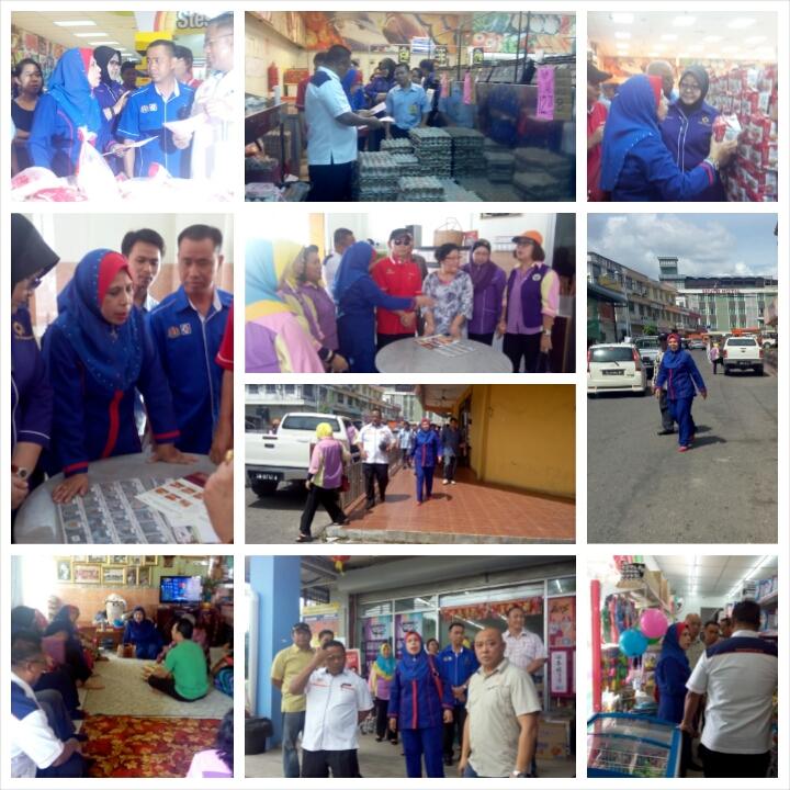 BKBPUNS's tweet photo. Pemantauan harga barang oleh Yb Datuk @jainabahmad di sekitar keningau. @Suria_Salleh @MusaHjAman  @umnoonline http://t.co/uR0tu9KYy4