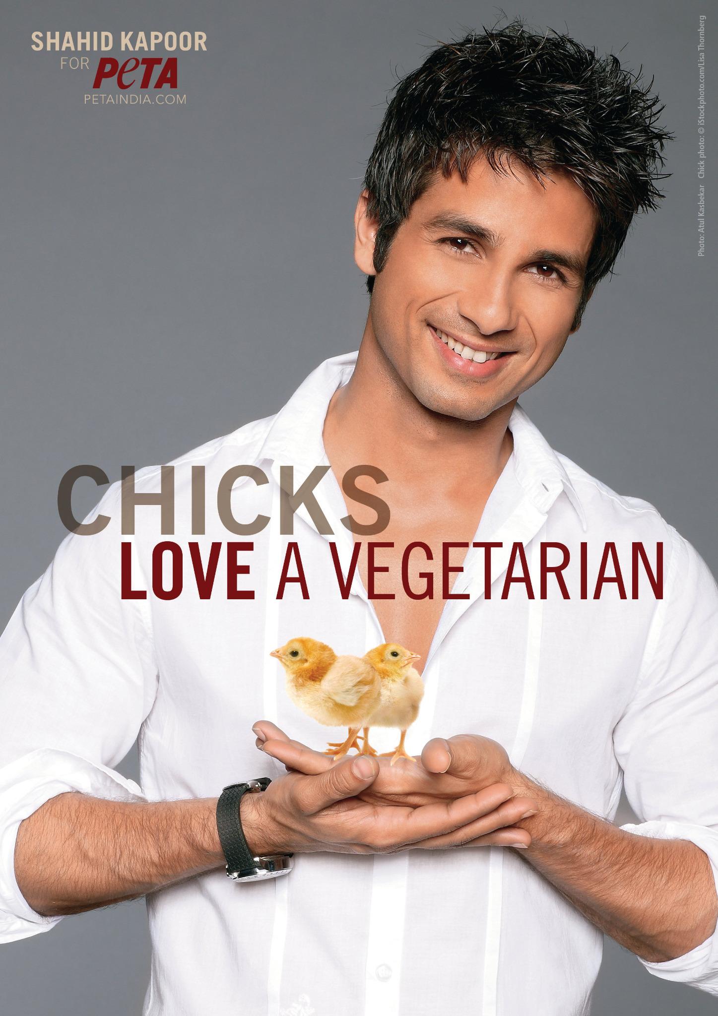 PetaIndia: Happy Birthday Shahid Kapoor! shahidkapoor believes animals killed 4 food r WORTH fighting 4. N v do 2! 