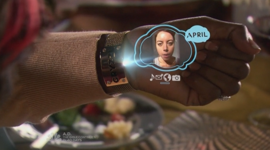 parksandrec's tweet photo. "Call Satan's niece." #ParksFarewell http://t.co/Yr7xeXqFXf