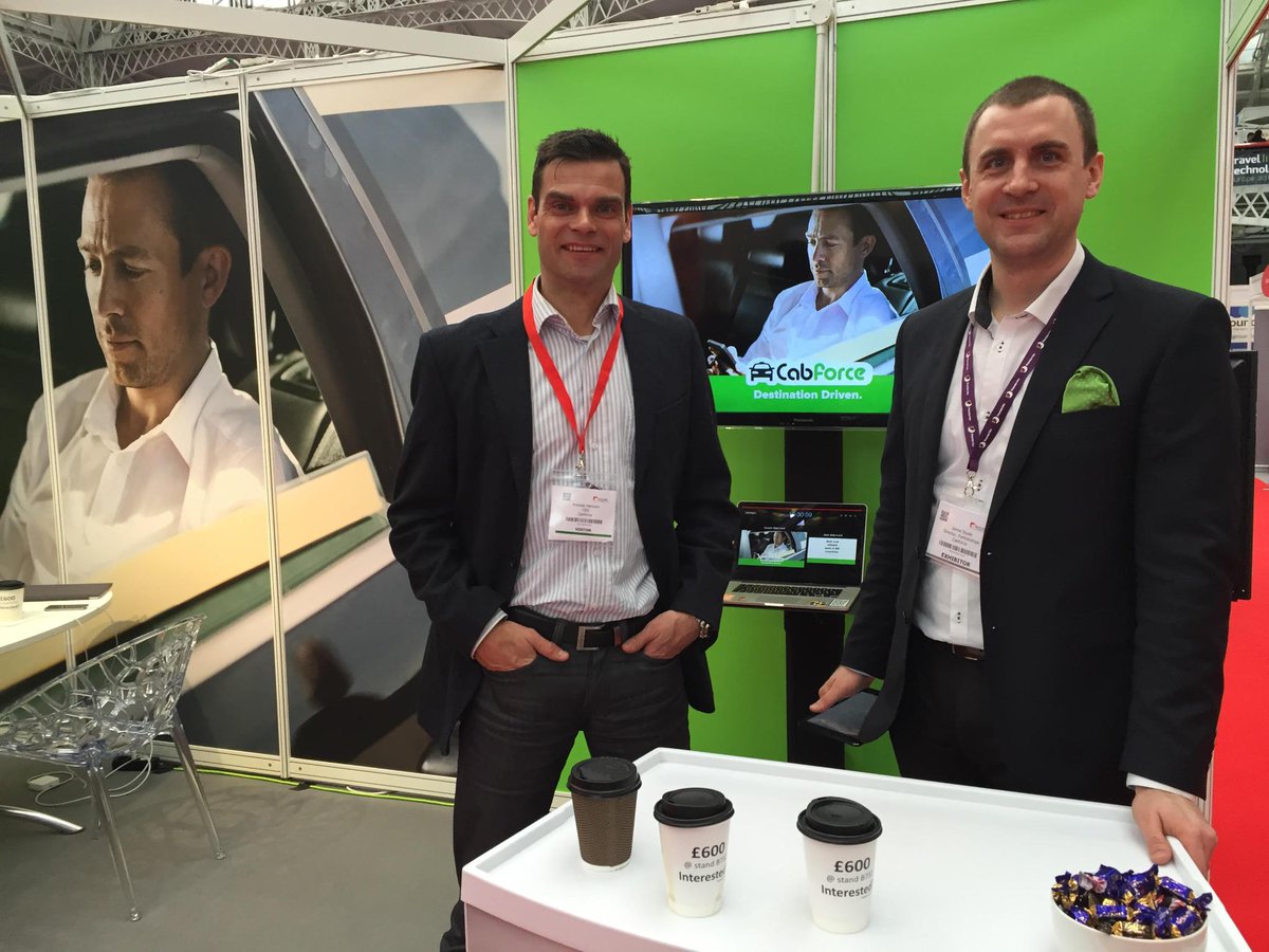 Cabforce is @BTShowlondon! Come visit us at booth B844. #DestinationDriven