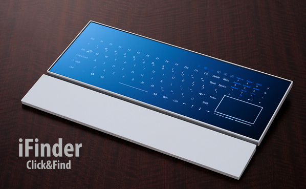 Ifinder Click Find The New Cool Leaf Keyboard Is A Beautifully Designed Next Generation Input Device With A Mirrorlike Flat Surface Http T Co Uyiywbd0fo