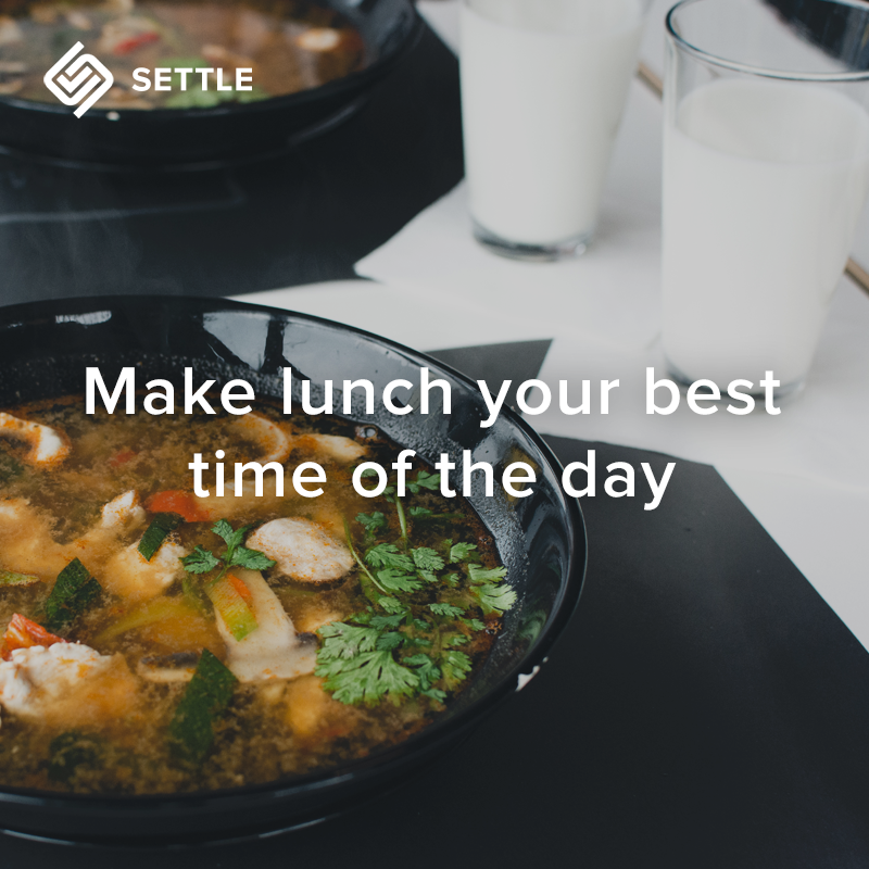 settleorder's tweet photo. @settleorder offers lunch pre-ordering at restaurants near you, meaning your breaks just got more delicious. http://t.co/iyz9GkXAV8