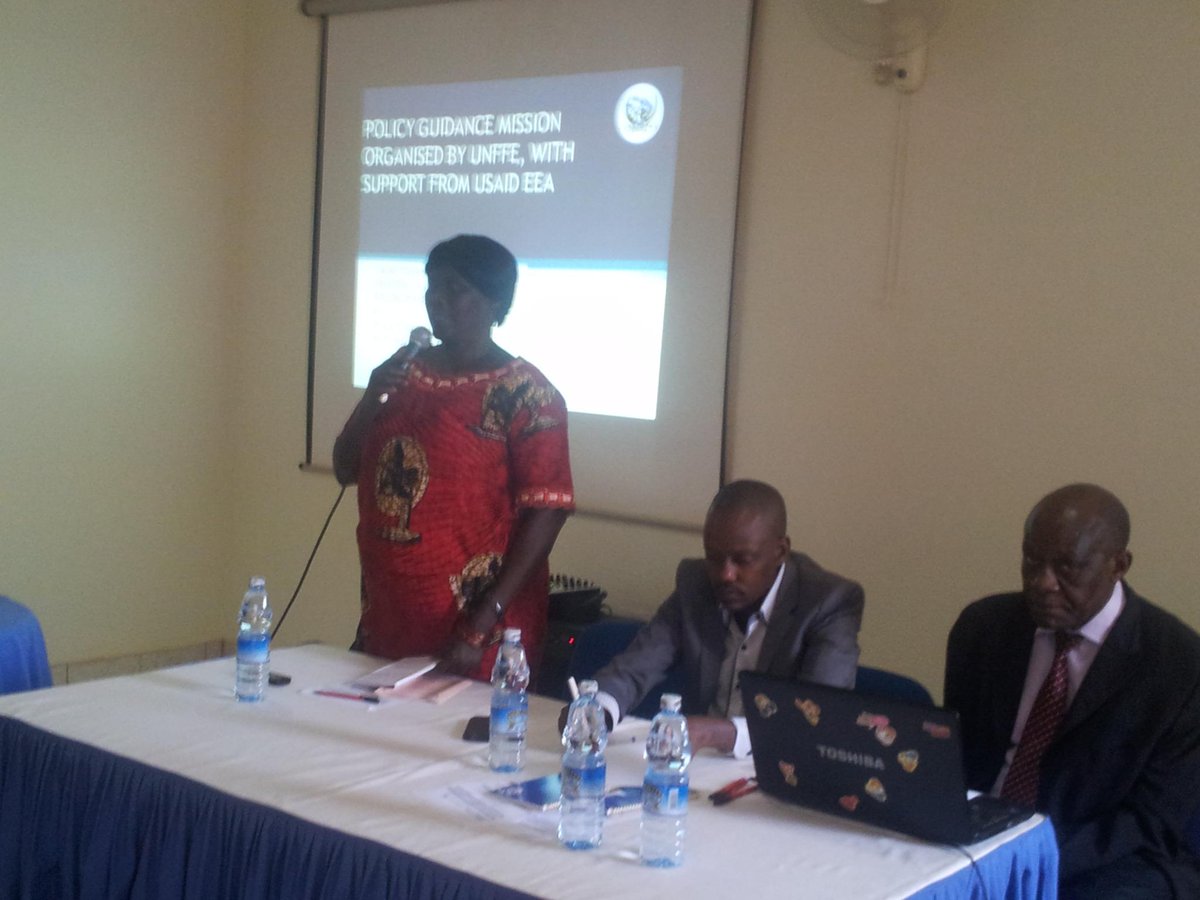 _unffe's tweet image. #Policyguidancemission in Gulu 2day great collaboration UNFFE NEC, STAFF &amp;amp; USAID EEA represented by @NyakairuPaul..