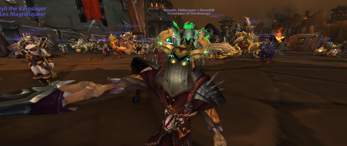 look at that shitty green tmog lolol #scrublife