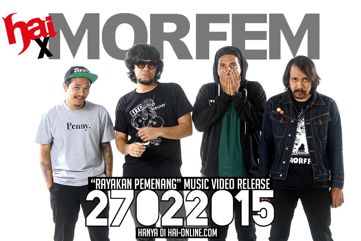 RT <a href="/HaiMagazine/">HAI</a> Ini Dia 5 Fakta Video Klip Rayakan Pemenang - Morfem! goo.gl/k7QTnD