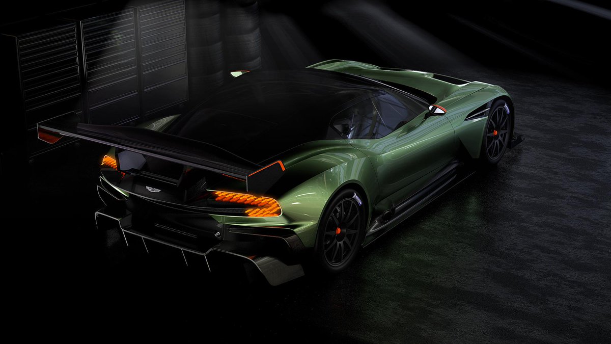 astonmartin's tweet photo. Aston Martin Vulcan prepares for take-off. Unveiled: http://t.co/GWzGgnbnir http://t.co/z7r8OOVv4a