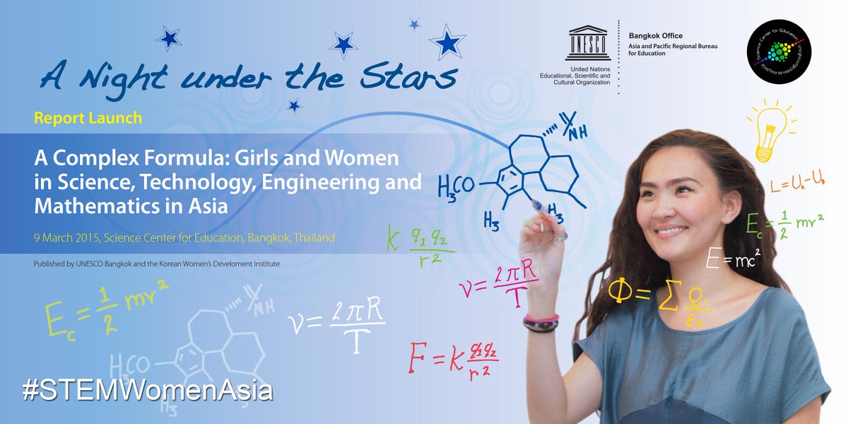 LAUNCH EVENT: New study on lack of women in sci/tech/maths in #Asia goo.gl/V0TV2w #STEMWomenAsia #IWD2015
