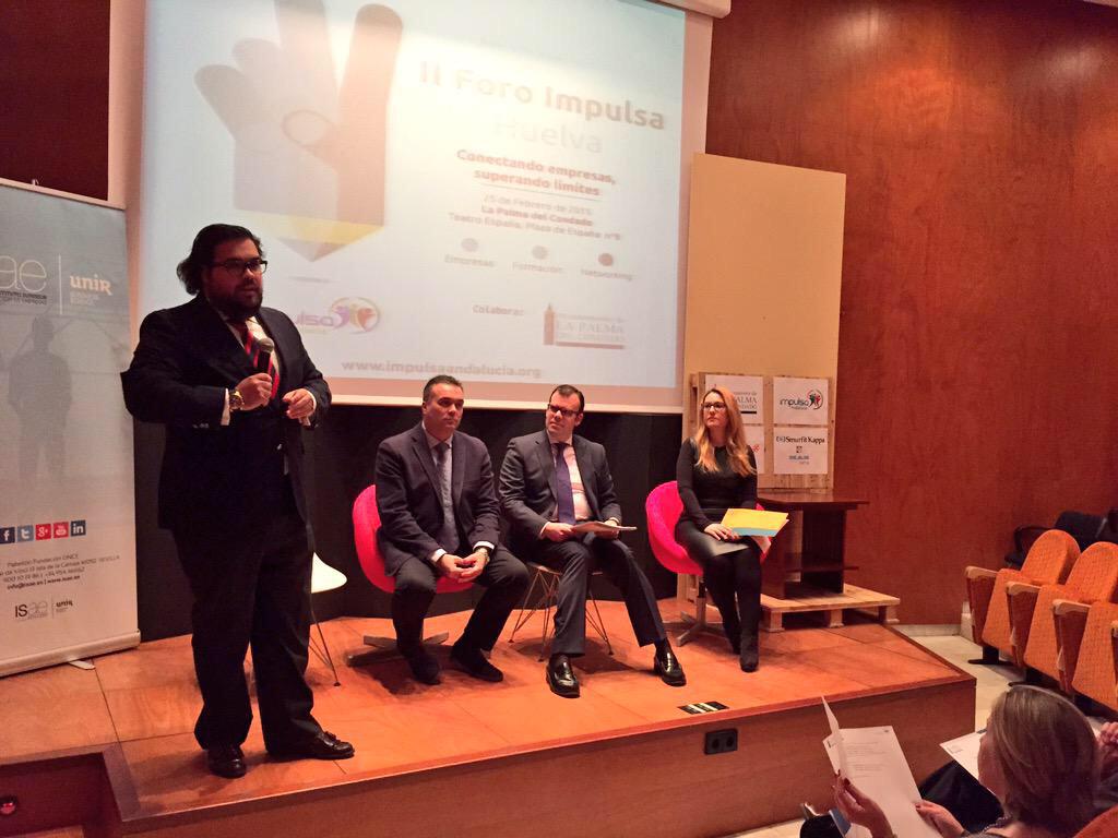 ForoImpulsaAnd's tweet photo. Nuestro presidente @ivanpestanaruiz y el Alcalde #LaPalmaDelCondado @MgarciaFelix inauguran el II Foro #ImpulsaHuelva http://t.co/Czv1uV7E8r
