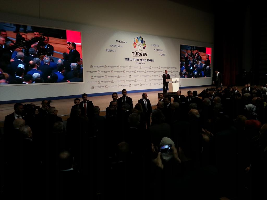 Toplu Açılış Töreni'miz Sayın Cumhurbaşkanımız @RT_Erdogan'ın teşrifleriyle başladı.