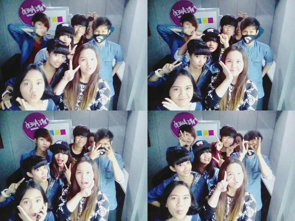 OfficialWaddup's tweet image. With BSIDE at Dreamers Radio! #KpopVaganza. 😁 @BSIDE_Official @DreamersRadioID