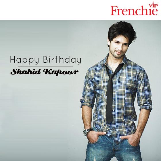 Happy Birthday to the Chocolate Boy of Bollywood...Shahid Kapoor! 