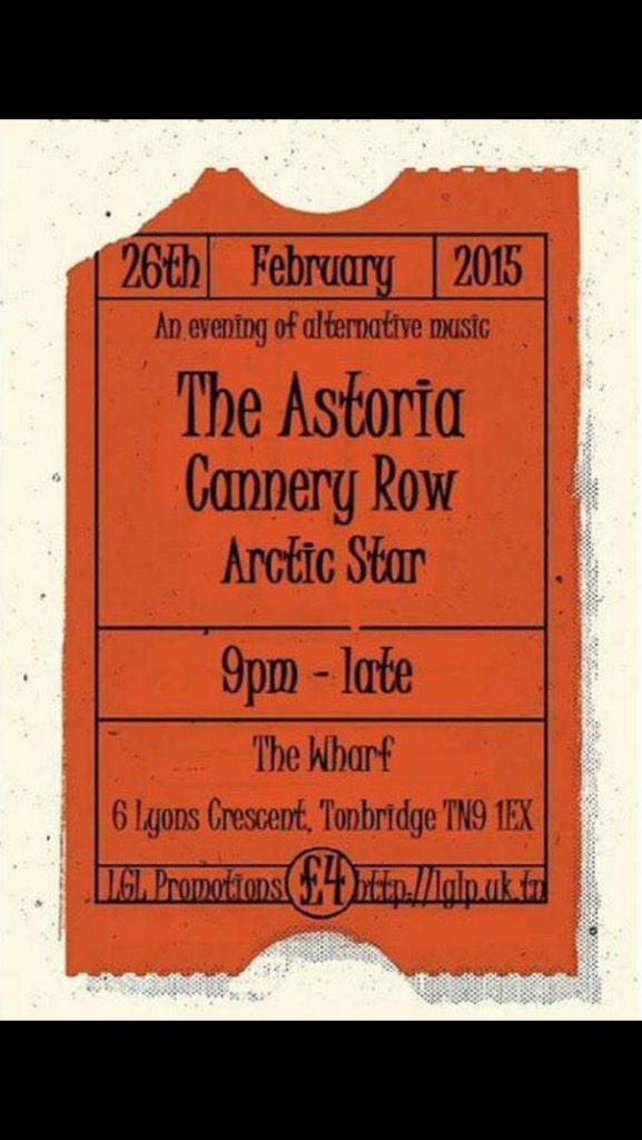 TheAstoriaUk's tweet image. Tomorrow night! See you there!