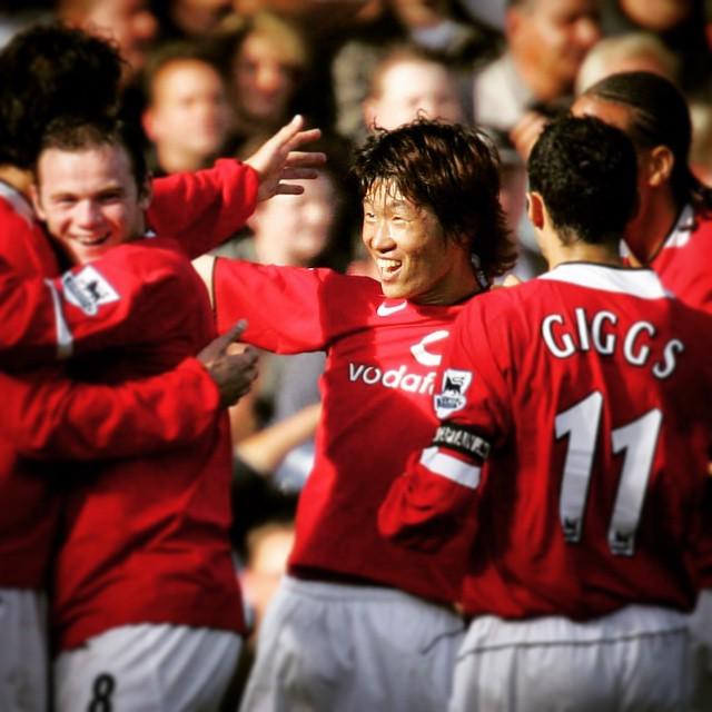 Happy birthday, Ji-sung Park! The former midfielder turns 34 today. by manchesterunited 
