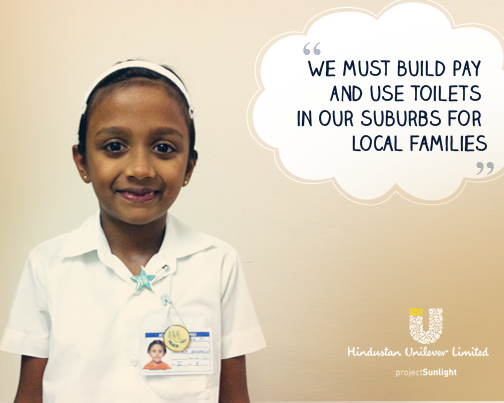 HUL_News's tweet photo. Akshaya Pai from #Mumbai sent her ideas to improve sanitation at bright.future@unilever.com. U too can #brightfuture http://t.co/xkojs9ExKj