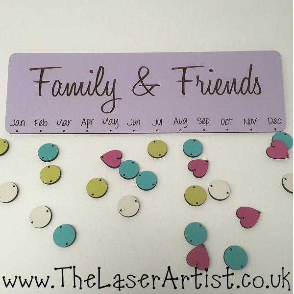 thelaserartist's tweet image. Win - we are giving away our NEW spring colour birthday board! RT #TLA - welcome to the new followers 😻