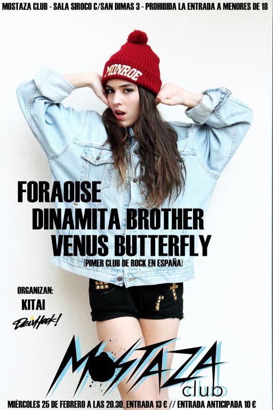 MadridAndMusic's tweet photo. #HoyEnMadrid @MOSTAZA_Club con Foraise + Dinamita Brother y @Fly_Venus en la @SirocoSala . #MadridAndMusic http://t.co/Gt9vOuepvc