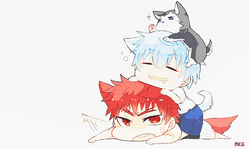 passionatesketc's tweet photo. Kuroko no Basket #kawaii #ChibiJapanWeekend http://t.co/611bPoSqRR