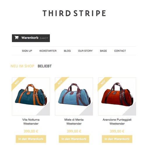 ThirdStripe's tweet photo. Finally! Our Weekenders are available for purchase online! Visit us anytime to select yours: http://t.co/2NJvGsfU04 http://t.co/faYQrCs27S