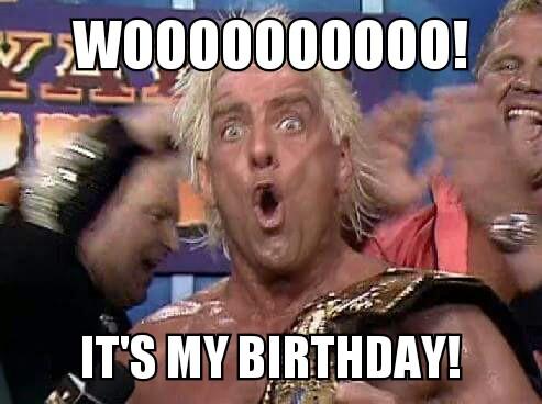  Happy birthday, Ric Flair. Have a wonderful one. 